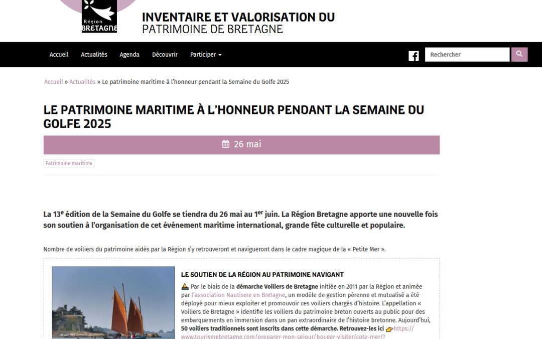 Le patrimoine maritime à l’honneur pendant la Semaine du Golfe 2025